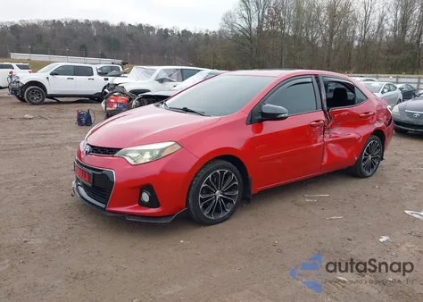 2015 Toyota Corolla S Plus from USA, damaged, VIN 2T1BURHE6FC245370